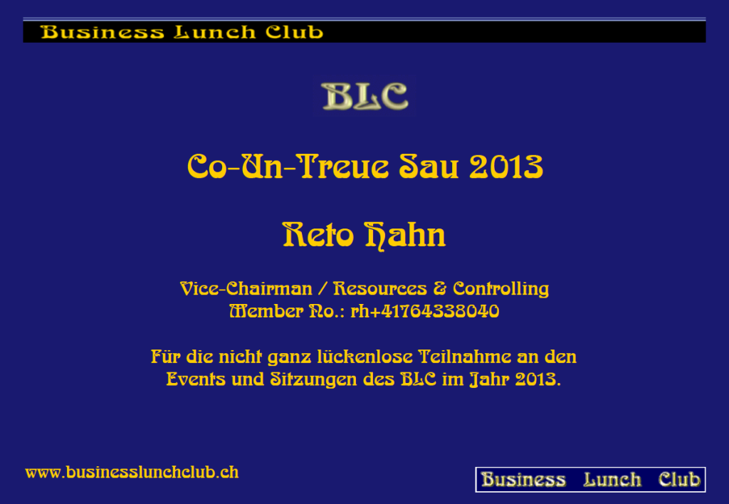 Untreue Sau 2013 03