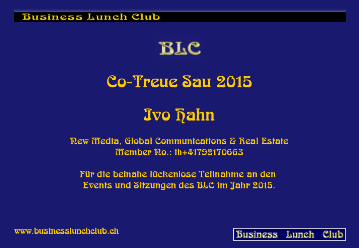 Co-Treue Sau 2015 Ibo